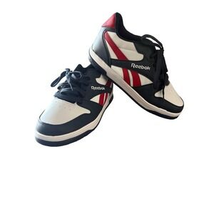 Heelys X Reebok BB 4500 Low Shoes - Navy/White/Red Men's 11 Y2K Skate Grunge